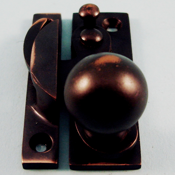 THD197/AC • Non-Locking • Antique Copper • Clo Sash Fastener